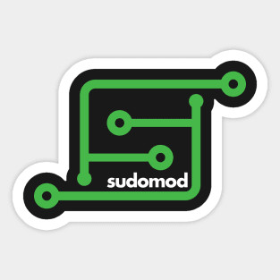 sudomod Sticker